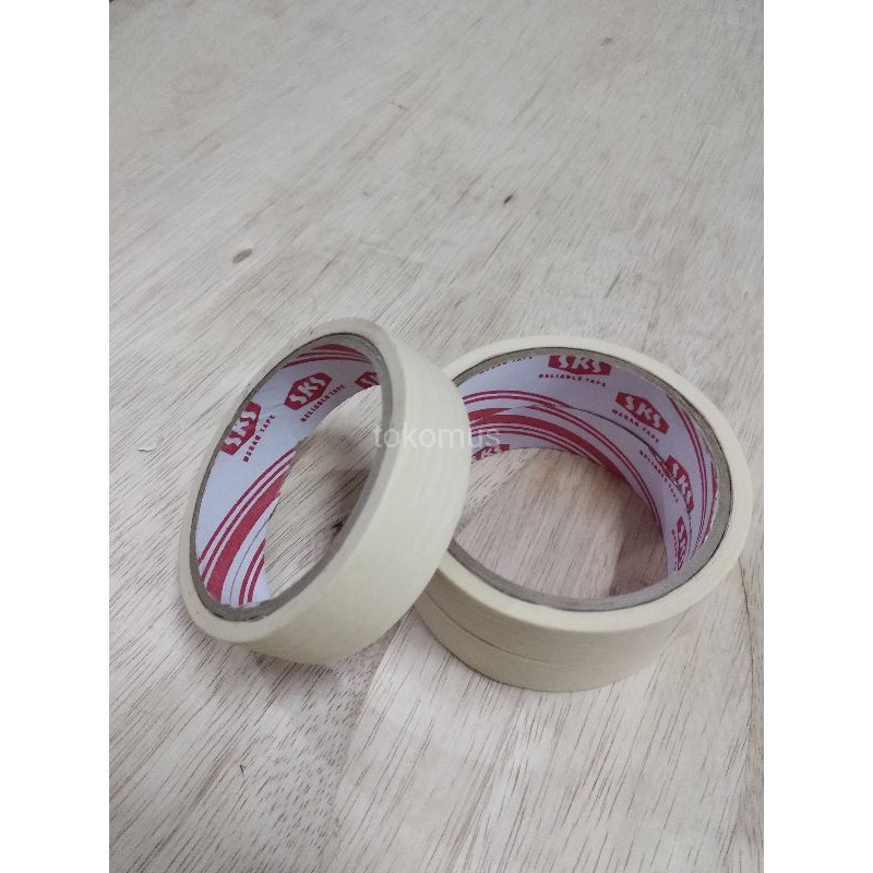 MASKING TAPE 24 MM / LAKBAN KERTAS 1 INCH