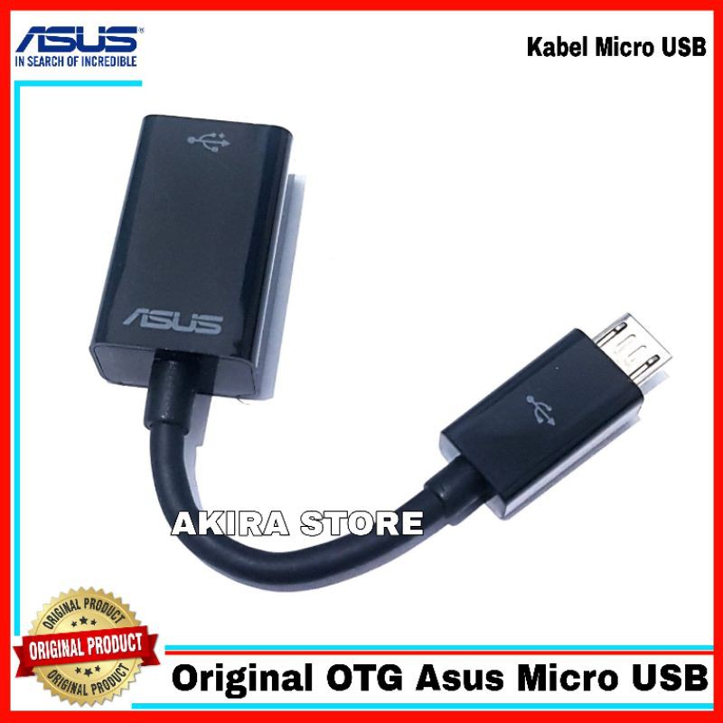 Kabel Data OTG Connector Asus Original 100% Micro USB