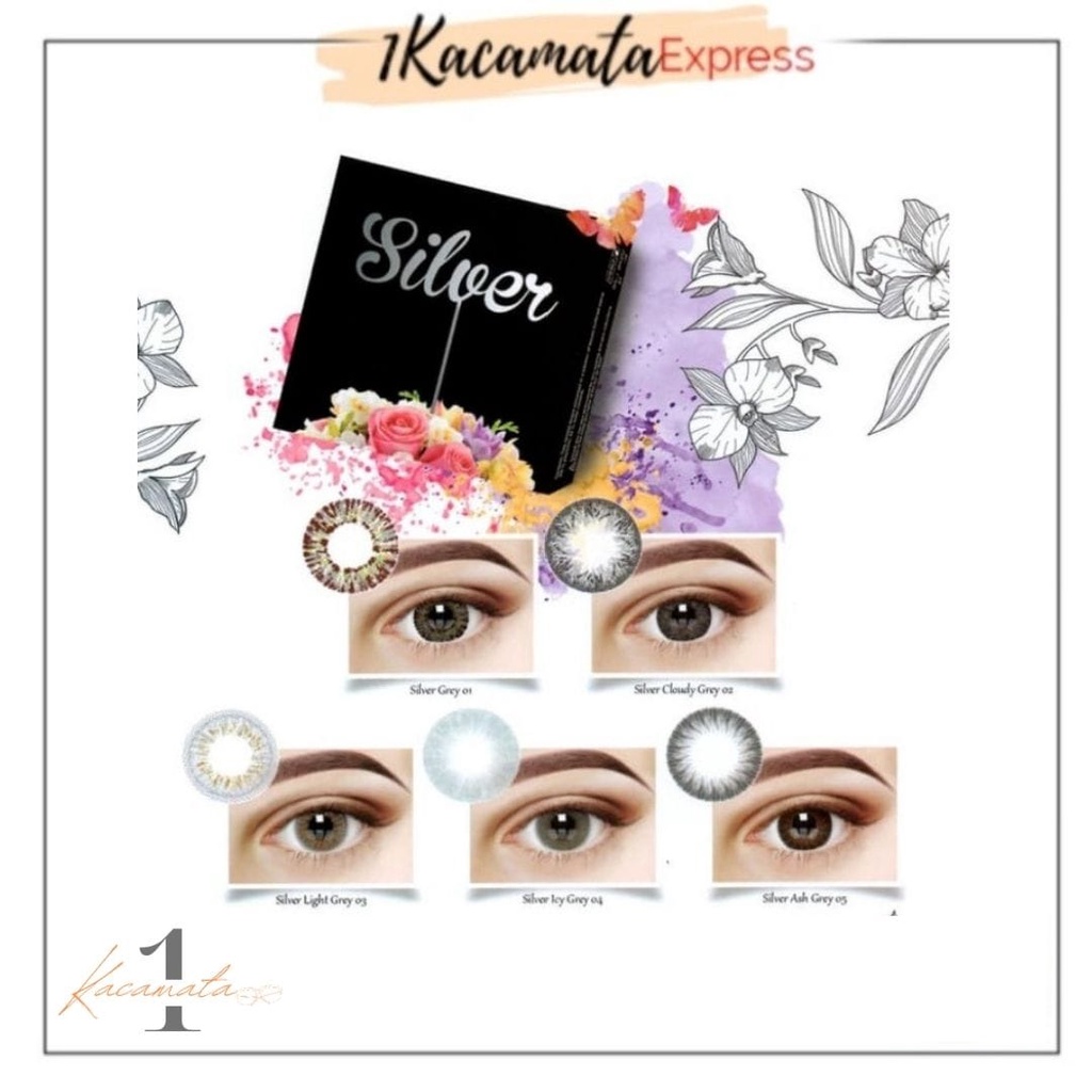 SOFTLENS WARNA EXOTICON X2 ICE SILVER