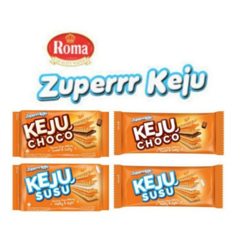 Roma Zuper Zuperrr Keju SUSU - Keju CHOCO 21gr