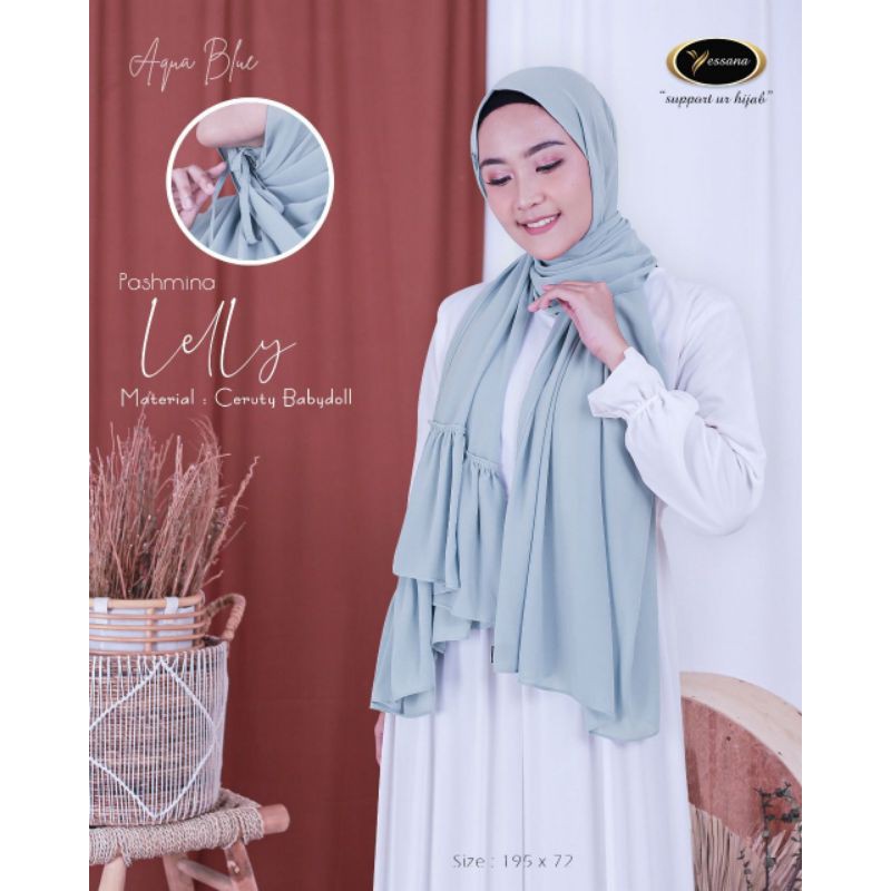New pasmina lely ori yessana bahan cerury babydoll