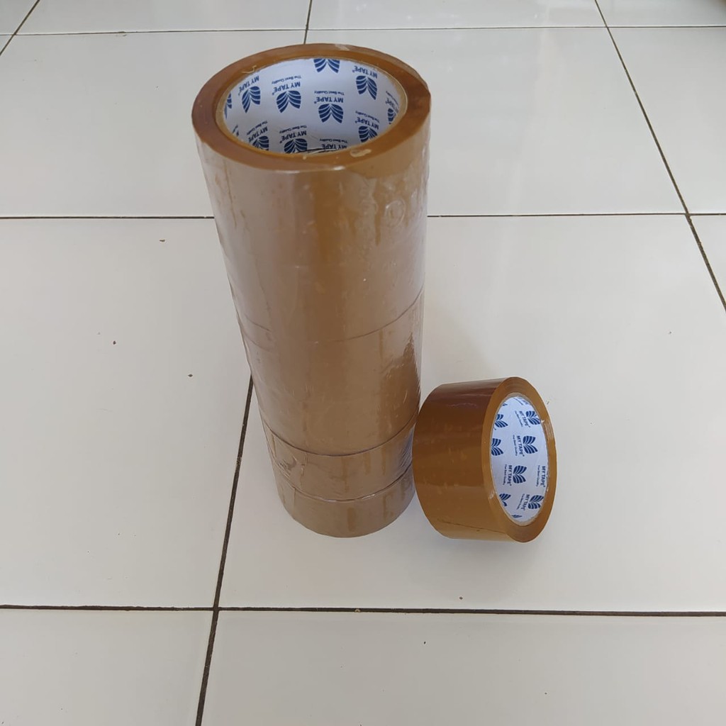 

Lakban Coklat Super Kuat Isi 6 2 Inch/90 Yard Murah Berkualitas Efektif Onlineshop Olshop Ollshop Packing Paket