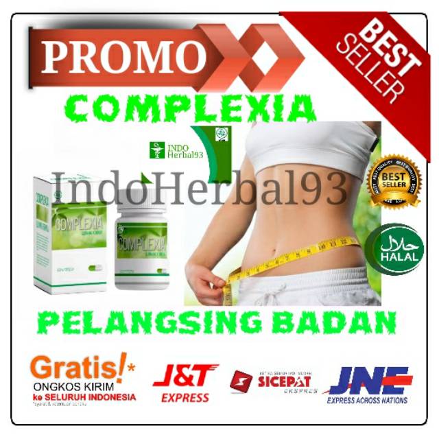 COMPLEXIA ASLI ORIGINAL HERBAL ALAMI PENURUN BERAT BADAN