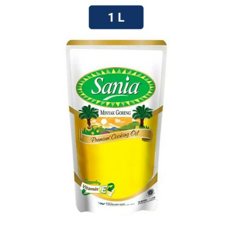 

SANIA MINYAK GORENG / COOKING OIL 1L /1000ML POUCH