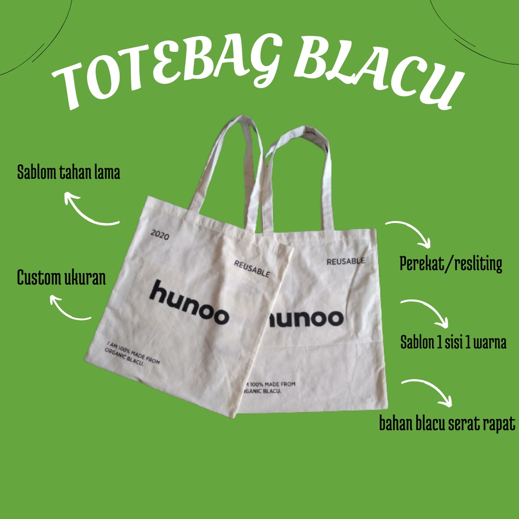 Totebag Blacu,Totebag Custom,Totebag Blacu Sablon,Totebag Blacu Murah