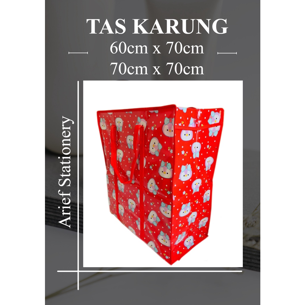 Tas Karung Tas Loundry Ukuran Super Jumbo 70cm x 70cm