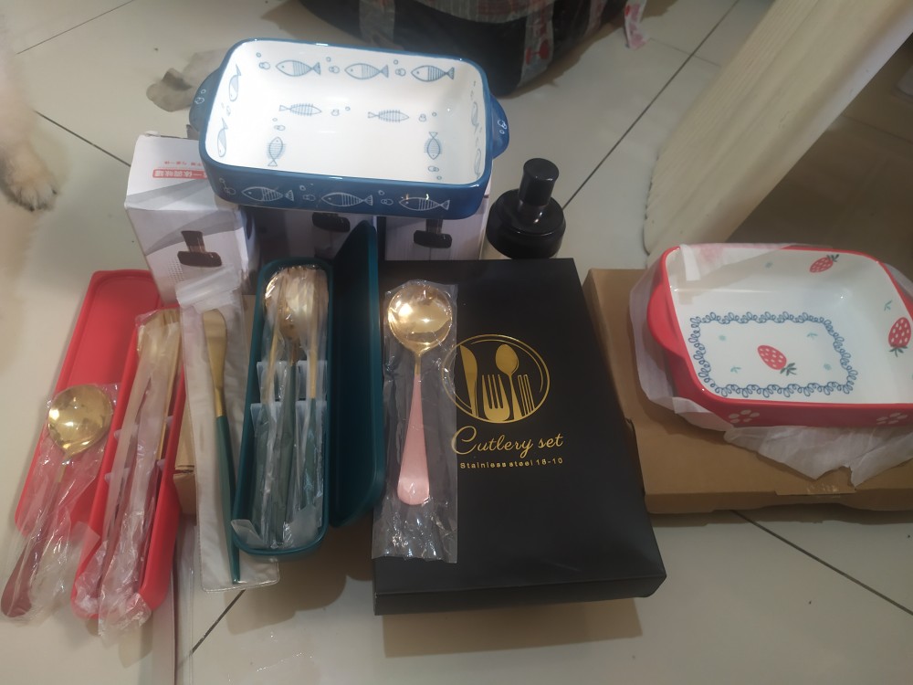 [satuan] Cutlery Set Sendok Garpu Pisau Alat Makan Mewah