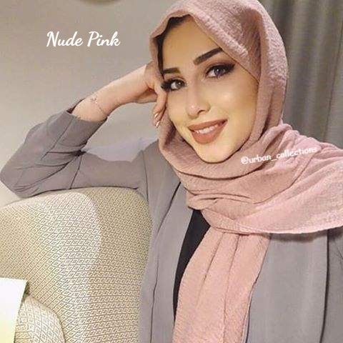 1 New premium crinkle hijab arabian shawl/pashmina rawis/hijab import hijab modis/arabian hijab-2