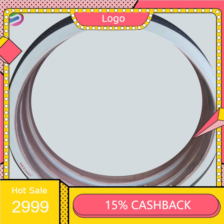 Ban Luar Sepeda Mini MTB 26 x 1.75 175 Putih Hitam Swallow