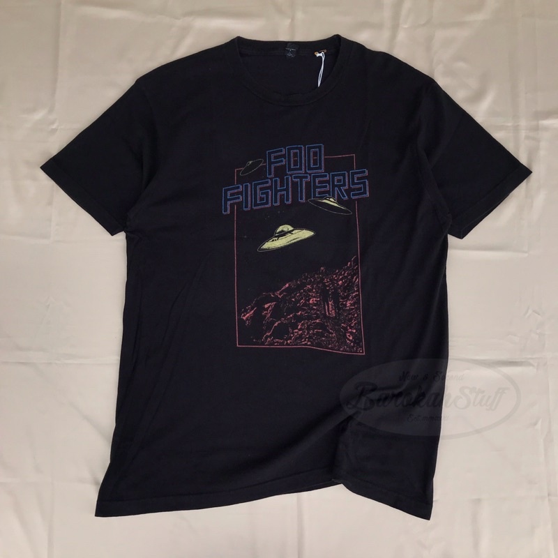 Kaos Band Foo Fighters Official Merchandise 'Tour'