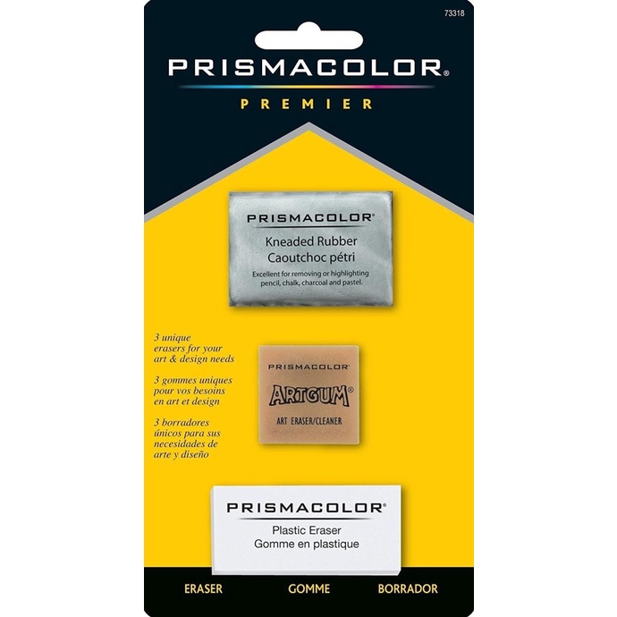 

Prismacolor Premier Multipack Eraser 3-Pcs