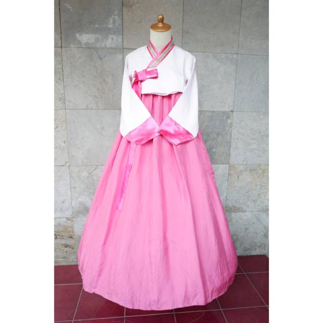 Hanbok Import korea  polos baju  tradisional  korea  