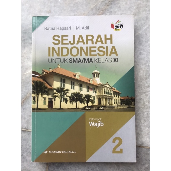 Buku SEJARAH INDONESIA KELAS 11 ERLANGGA