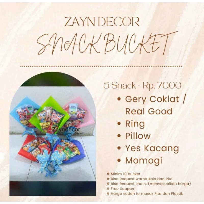 

Bucket Snack Murah Souvenir Ulang Tahun