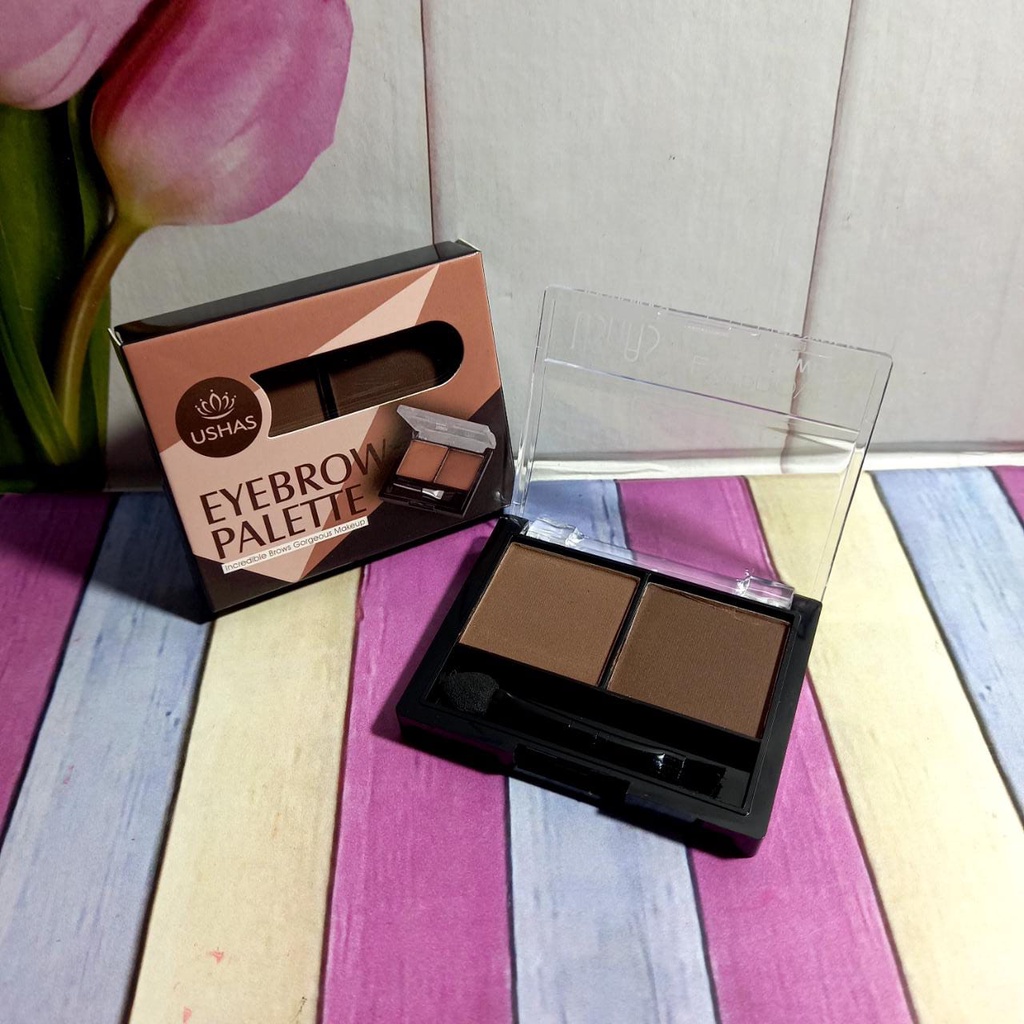 [ECER] EYEBROW POWDER PALETTE 2 COLOR ES2613/4 WARNA NO.937