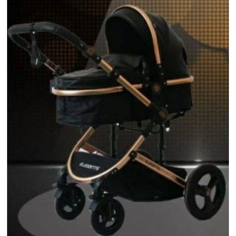 STROLLER / KERETA DORONG BAYI CARRICOT Pliko Elegante S690-Black