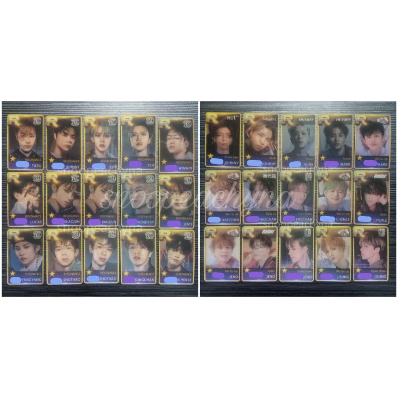 PC LENTICULAR RESONANCE MISFIT DEJAVU RELOAD RIDIN ROLLIN WE GO UP THE FINAL ROUND PUNCH SIMON SAYS 