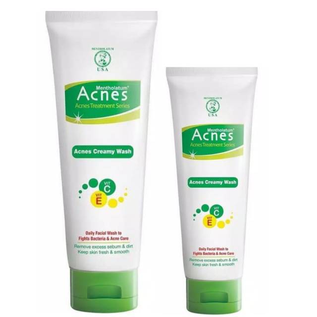 ACNES Creamy Wash - Face Wash 100g &amp; 50g