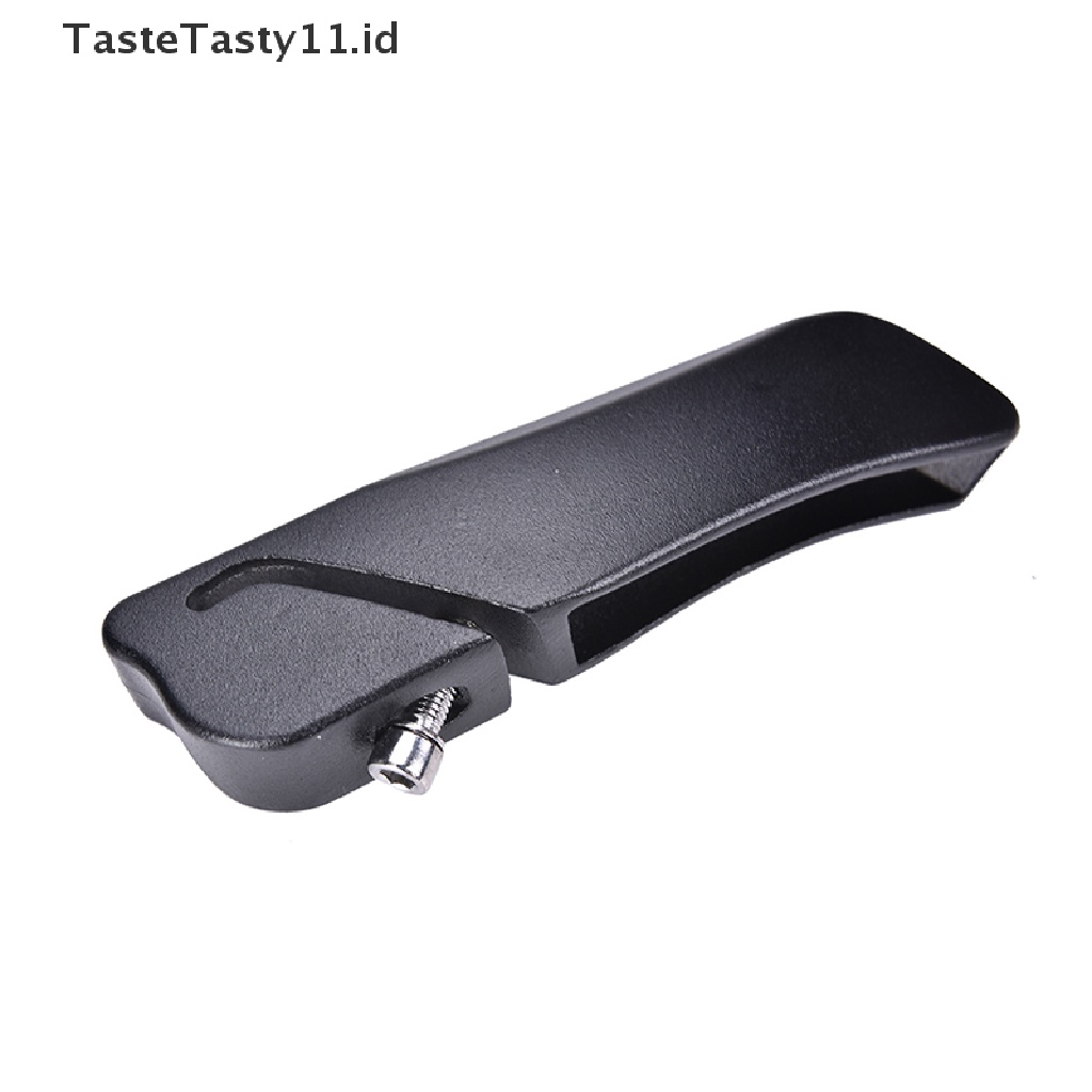 Tastetasty 2pcs Grip Stang Sepeda Gunung Bahan Aluminum alloy Warna Hitam