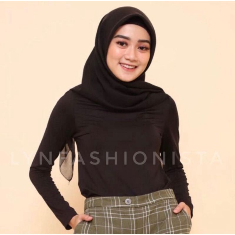 LYNFASHIONISTA-INARA BLAZER WANITA MUSLIM SCUBA PREMIUM TEBAL ADEM/938