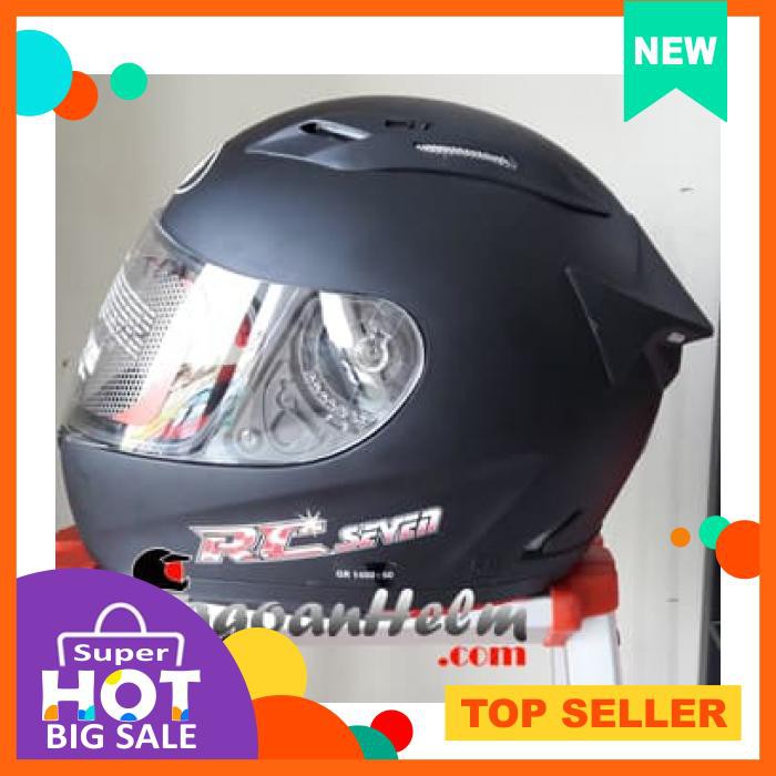 KYT HELM RC SEVEN / RC7 / RCSEVEN / RC SEVEN BLACK DOFF