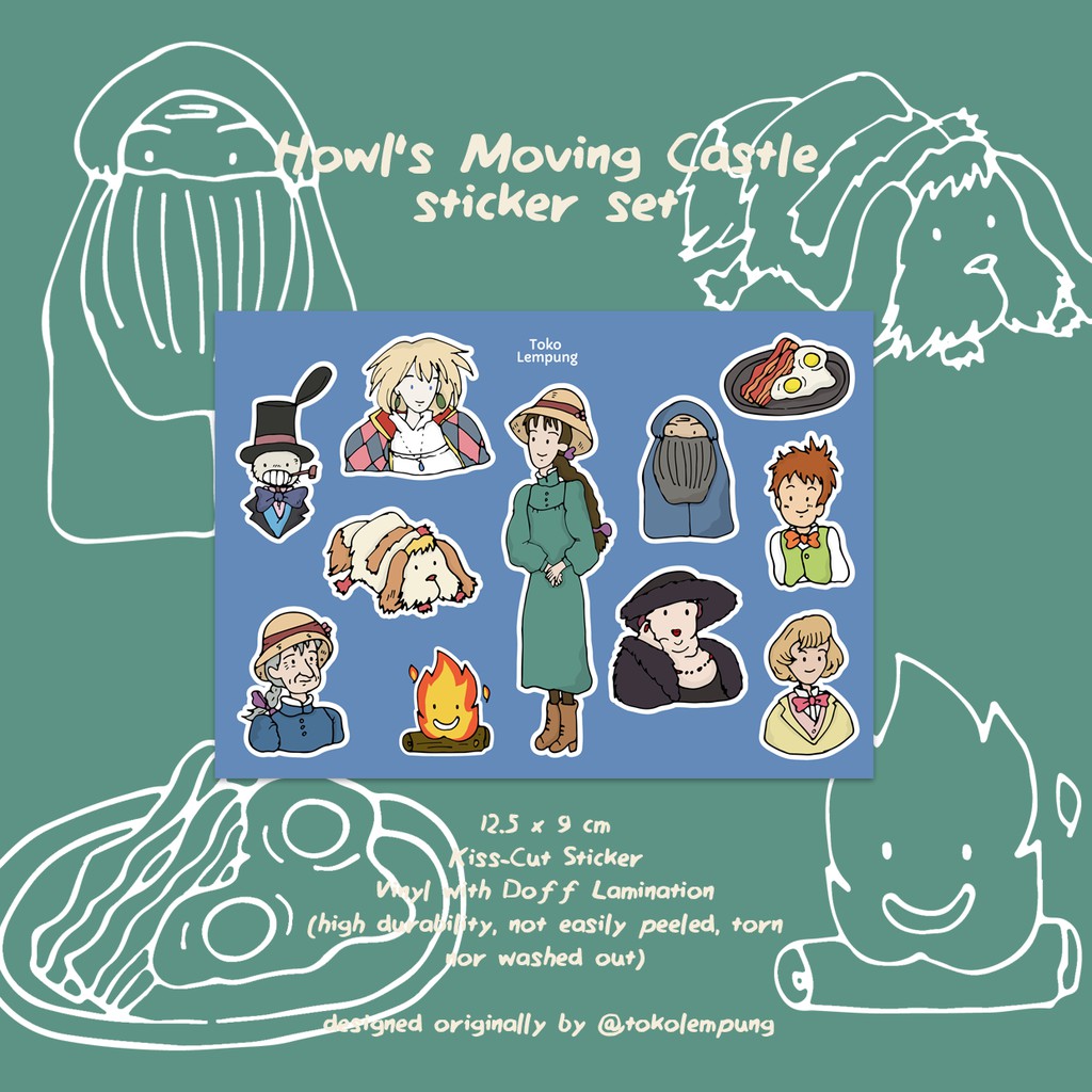 

Howl's Moving Castle Sticker