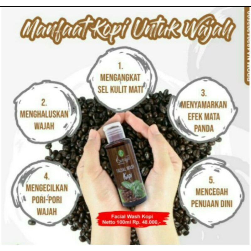 Facial wash kopi batrisyia herbal