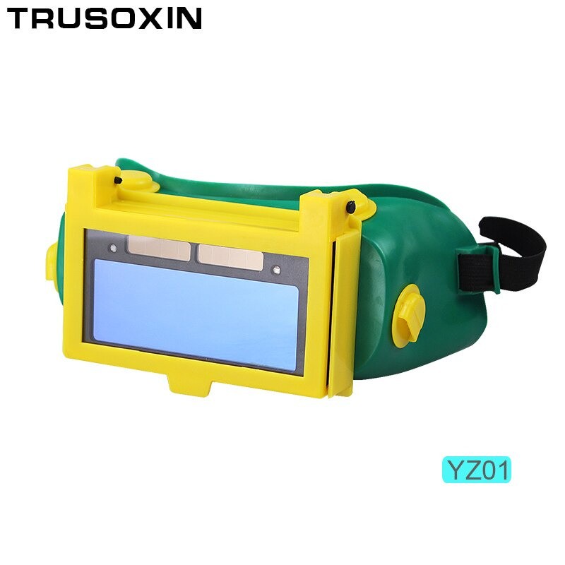 TRUSOXIN Kacamata Las Otomatis Auto Darkening Soldering Googles - YZ01