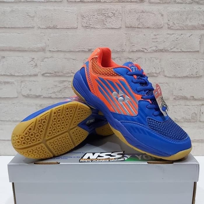 Sepatu Badminton Yonex 777 Blue Red Original bulutangkis