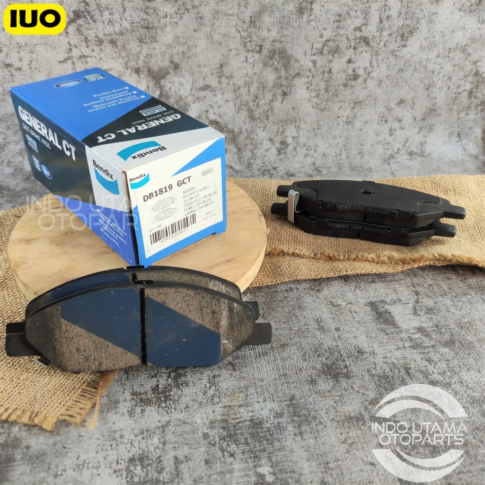 Kampas Rem Grand Livina X Gear Latio BENDIX Brake Disc Pad DB 1819 GCT