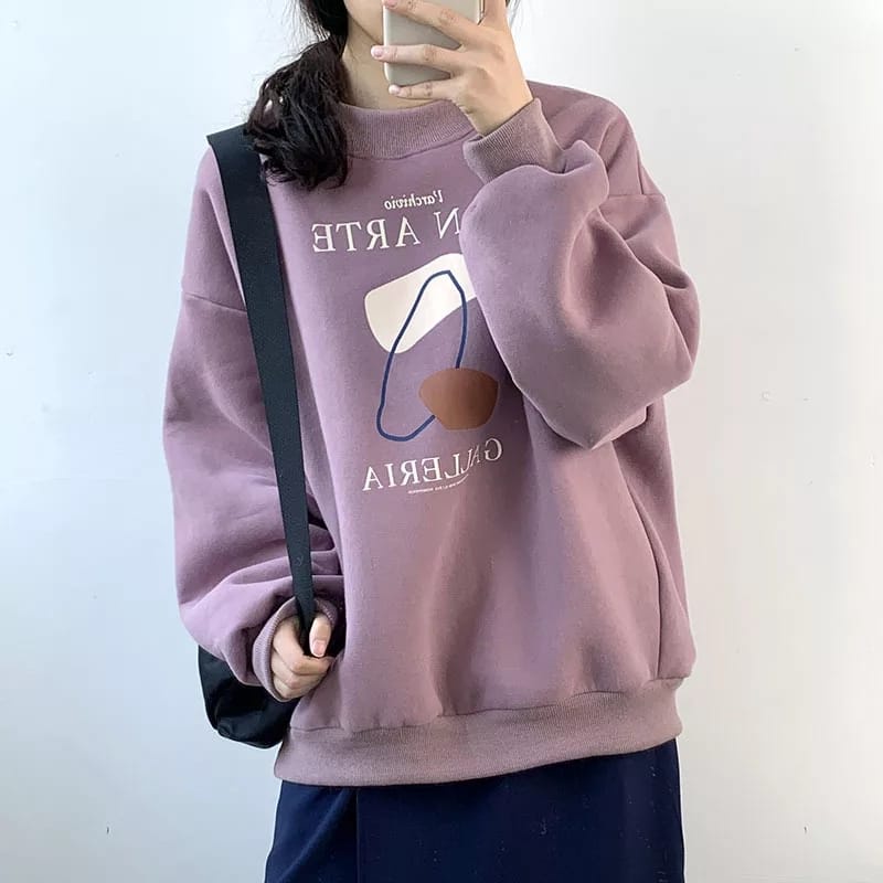 NON ARTE SWEATER PREMIUM / SWEATER WANITA TEBAL