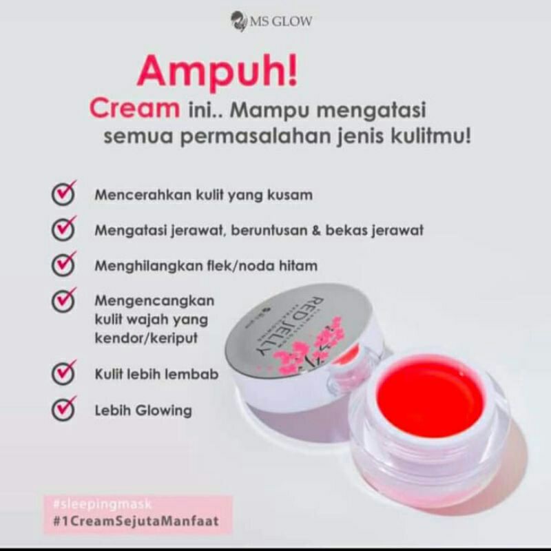 Red jelly MSglow