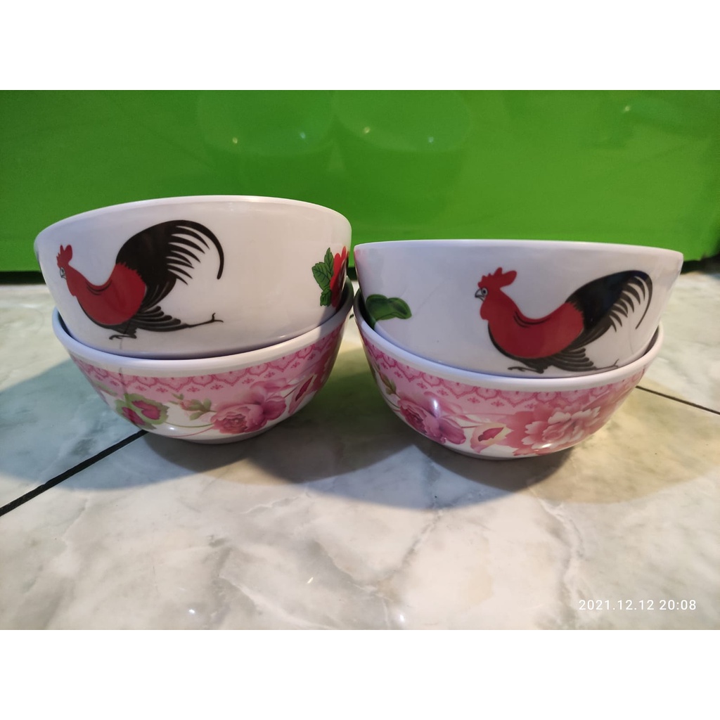 MASPION VANDA Melamine BF 3923 - Mangkok Nasi 4.5&quot;