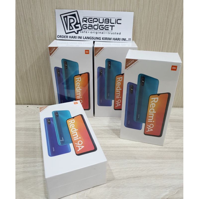 XIAOMI REDMI 9A RAM2/32GB NEW SEGEL 100% ORIGINAL GARANSI RESMI TAM INDONESIA-2