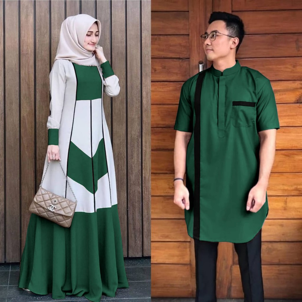 COUPLE GAMIS MUSLIM SHIRAYA | SETELAN CP FASHION BUSANA ...