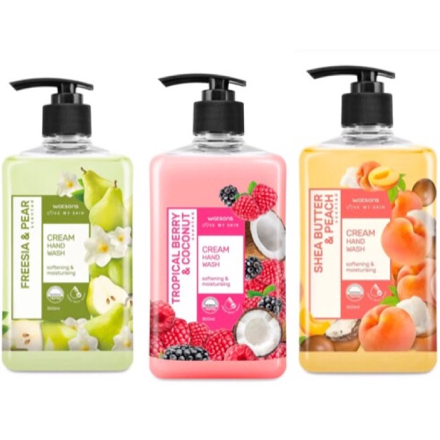 Watsons Cream handwash / sabun cuci tangan / watsons hand wash / hand soap promo