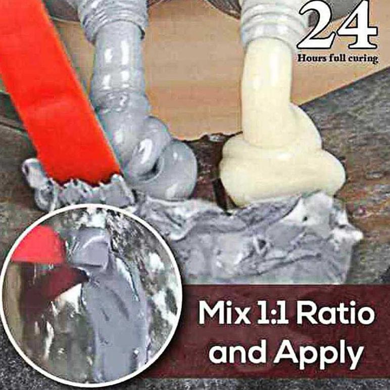 

AMA Lem Perekat Super Kuat Serbaguna Caster Glue A+B 100g Lem Besi Kayu Kaca Plastik Karet Metal➧✌ (Terbaru)Stok banyak ➧