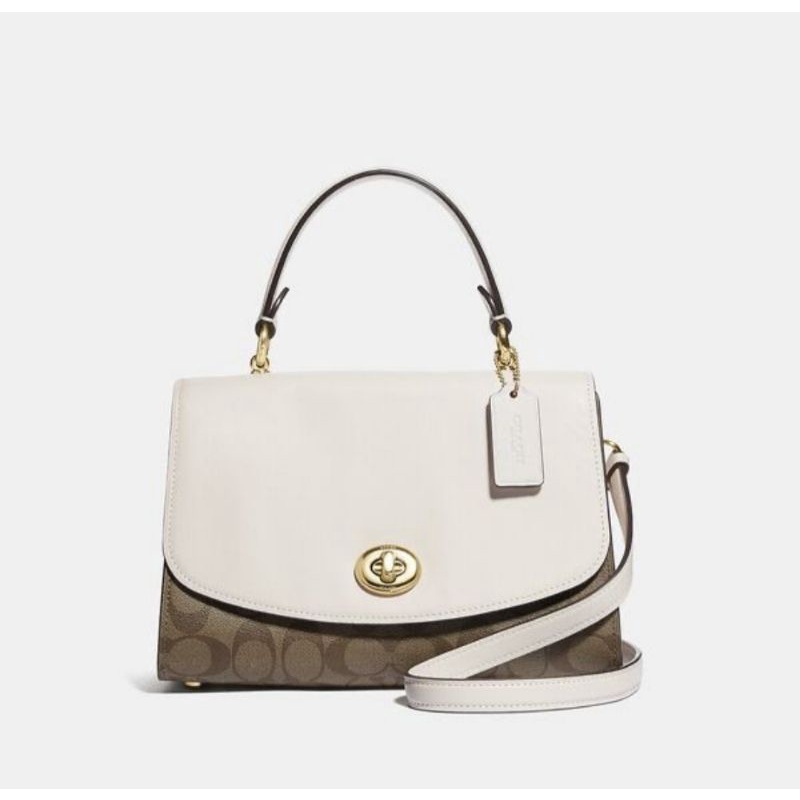 Coach Tilly Top Handle Satchel In Signature Canvas(F76620)