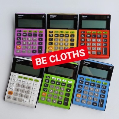 

Target MC-270 Kalkulator Colourfull Check Correct