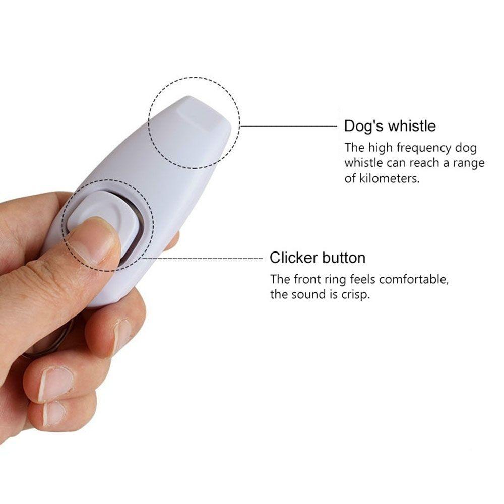 [Elegan] Perlengkapan Hewan Peliharaan Whistle Trainer Aid Puppy Cat Dog Gantungan Kunci