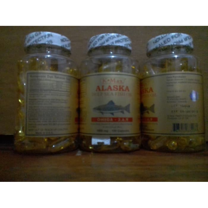 Minyak Ikan K Alaska Super omega 369 best price bagus omg
