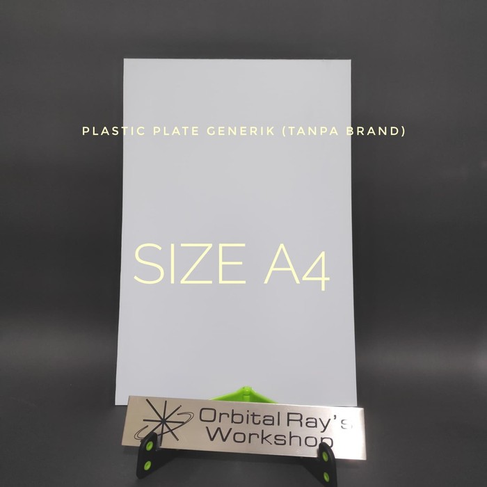 

Plaplate generik 1 mm A4 Terbatas