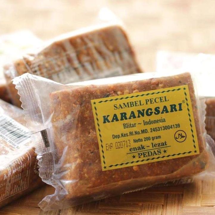 

ㅵ KARANGSARI Bumbu Pecel Tidak Pedas 200 Gr ⇔