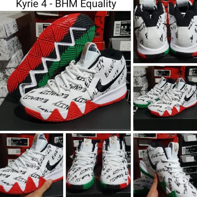 Dijual Free Shoes BagSepatu Basket Nike Kyrie 4 Bhm Equality / Irving - Bhm Equality, 36 Trendi