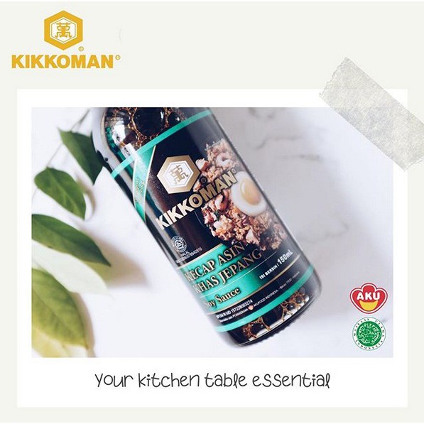 

KIKKOMAN Soy Sauce (Kecap Asin Khas Jepang) 150ml