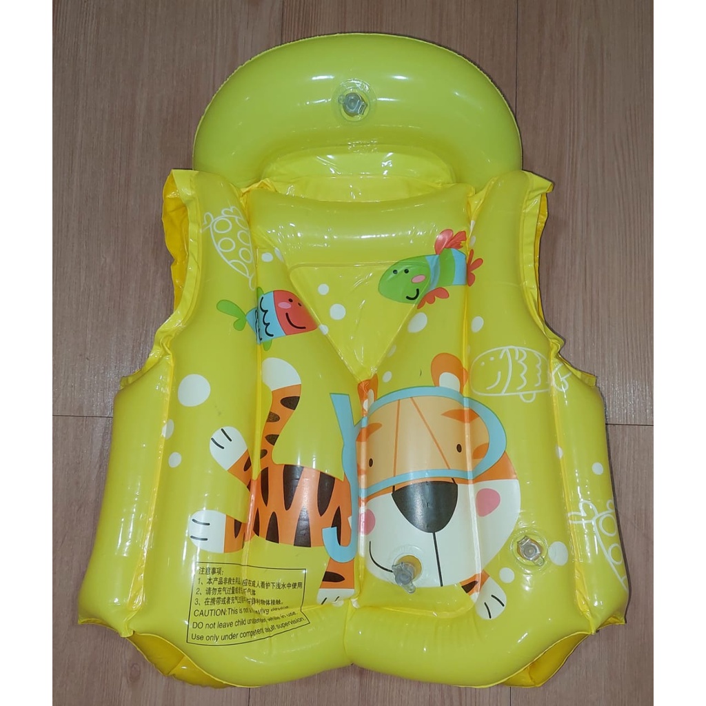 50cm Swim Vest Karakter Rompi Pelampung Renang Anak 6-8Thn Size L 0746