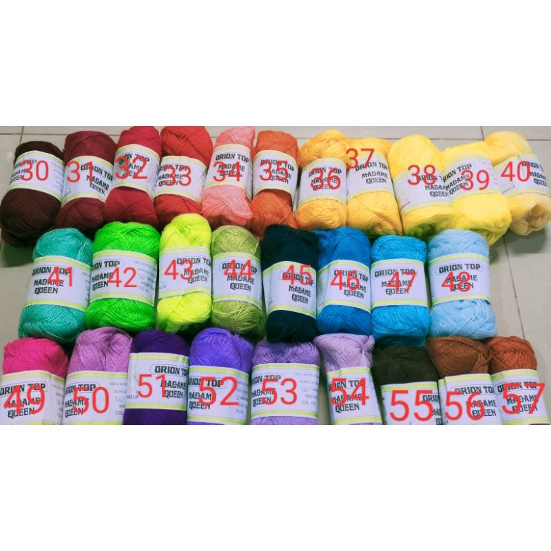 Benang Wol, benang sulam 25 gram per piece