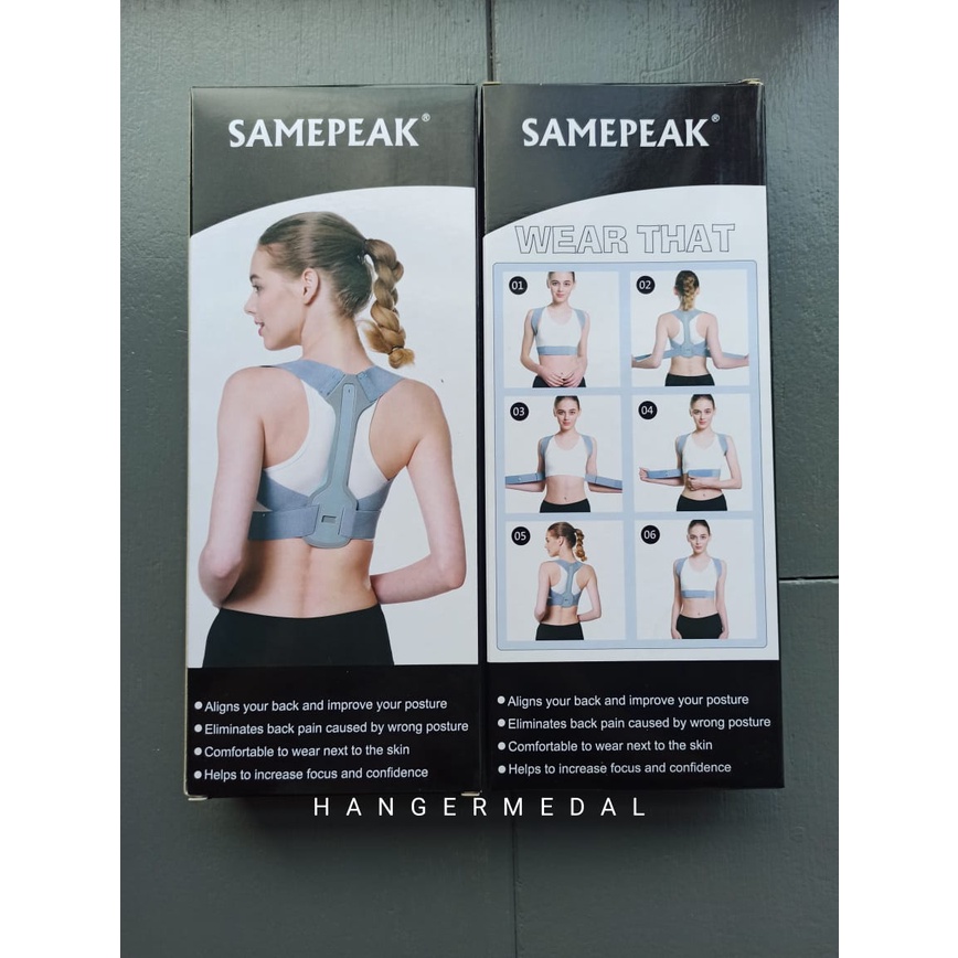 Original Samepeak  kemasan box posture correction postur koreksi punggung bungkuk tegak