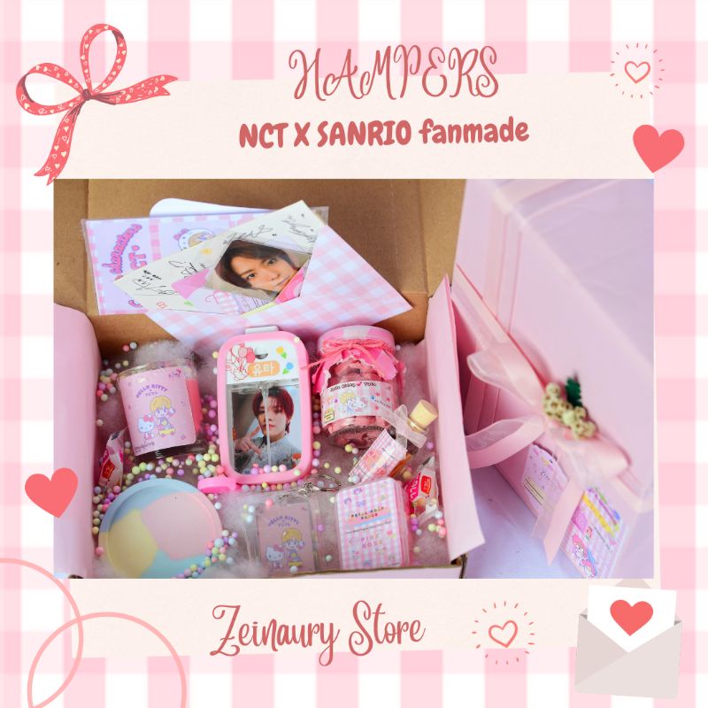 HAMPERS NCT SUNGCHAN SHOTARO SANRIO / GIFT BOX ALL ABOUT NCT SUNGCHAN SHOTARO SANRIO / KADO ATAU HAD