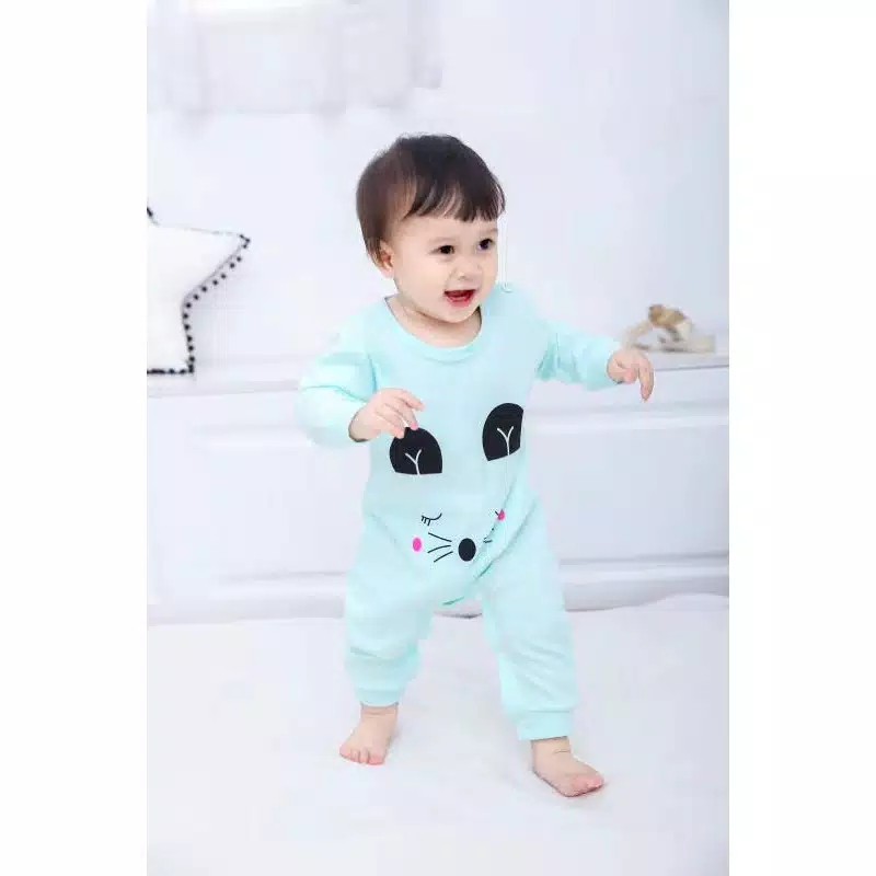 LittleAaron JUMPER IMPORT PANJANG baju bayi imut lucu jumper panjang import